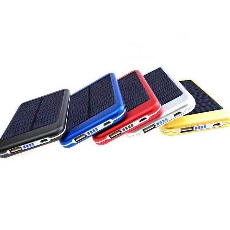 Portable Mini Solar Charger Power Bank 5000mah