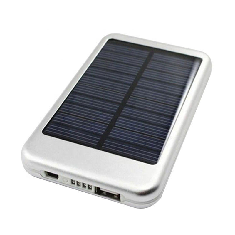 Portable Mini Solar Charger Power Bank 5000mah