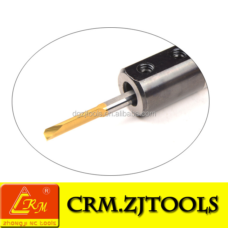 crm zjtools swiss type lathe machine holemaking tools solid carbide boring bar