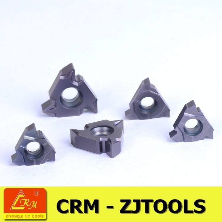 crm zjtools thread insert cutting tool Stainless Steel Processing Turning Tool Inserts