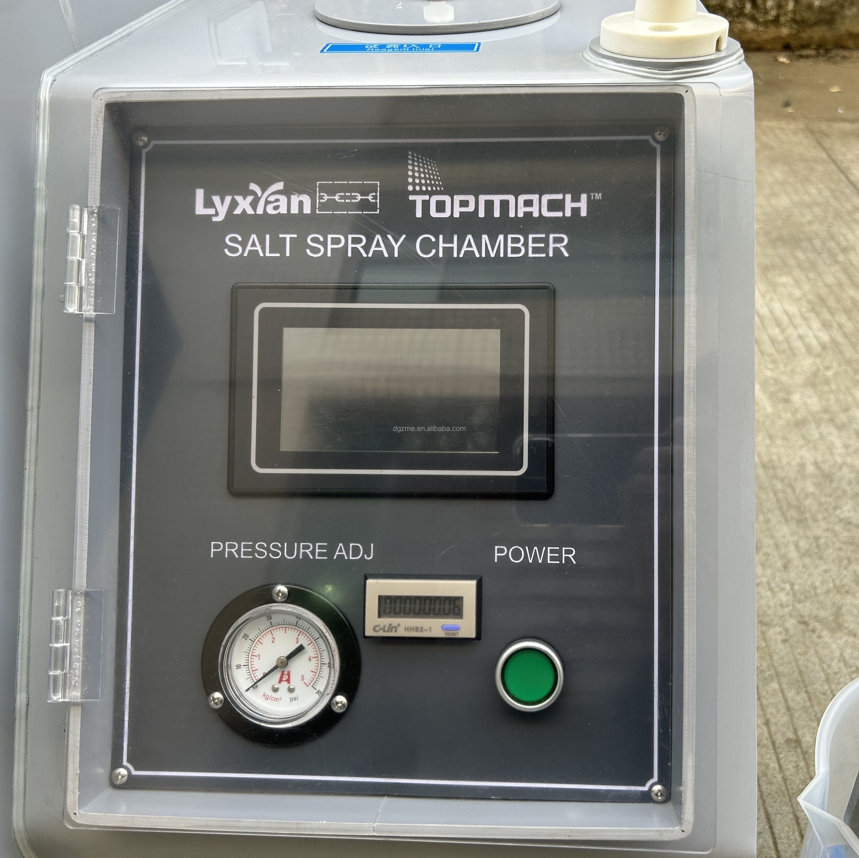 Programmable IEC68-2-52 1996 ACSS Programmable salt corrosion spray temperature and humidity test chamber in electronic area