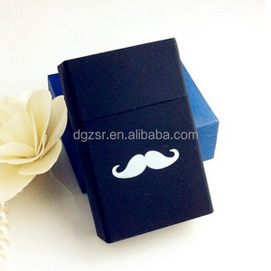 Custom Logo Waterproof Soft Tobacco Box Packing Cover Silicone Cigarette Case