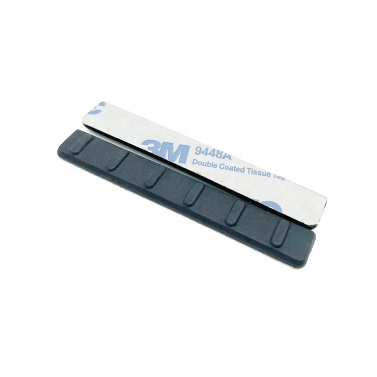 Rectangular silicone rubber foot pads with 3M adhesive back side