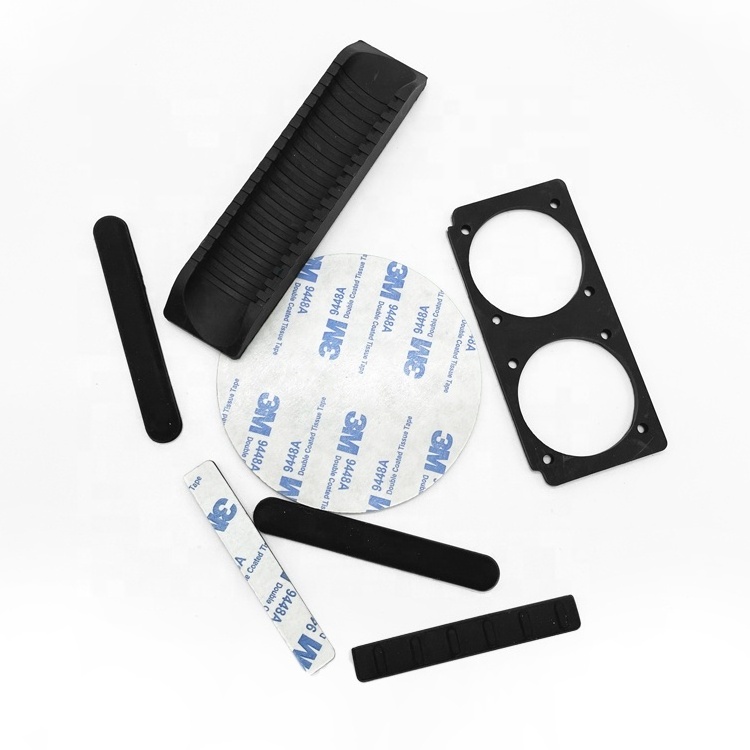 High Quality Customizes 3M Adhesive Backed Rubber Silicone gasket