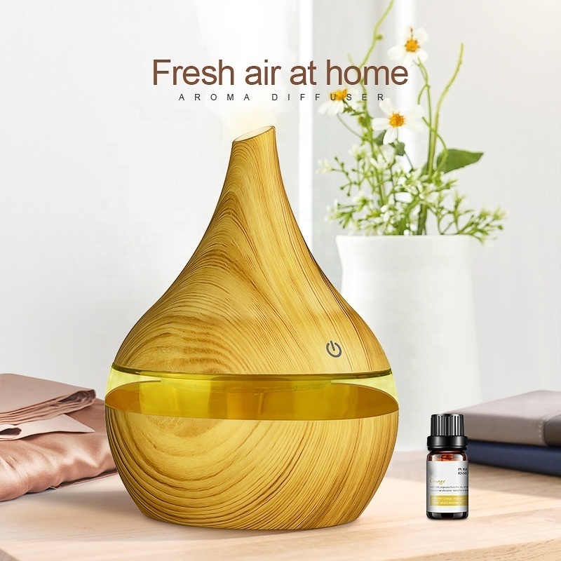 2 in 1 Cool Mist Ultrasonic Humidifiers Wood Grain Air Luxury b2b Marketplace Smart Humidifiers