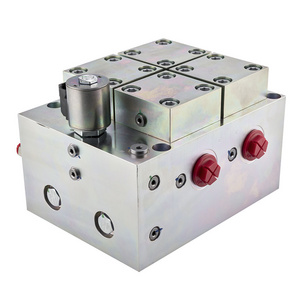 ISO9001 certified engineer custom machining hydraulic valve block hydraulic manifold  block cartridge valve