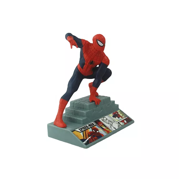 OEM ODM PVC ABS Vinyl Toy Manufacturer Custom Made Plastic PVC ABS Action Figure Spider Man Spiderman Figure Toy Hot Sale Design