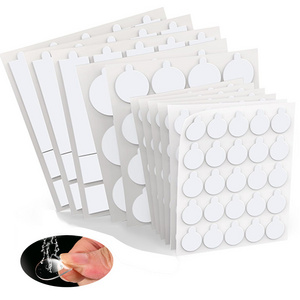 Sticky Tack clear double sided adhesive dot strips removable adhesive for non-marking damages