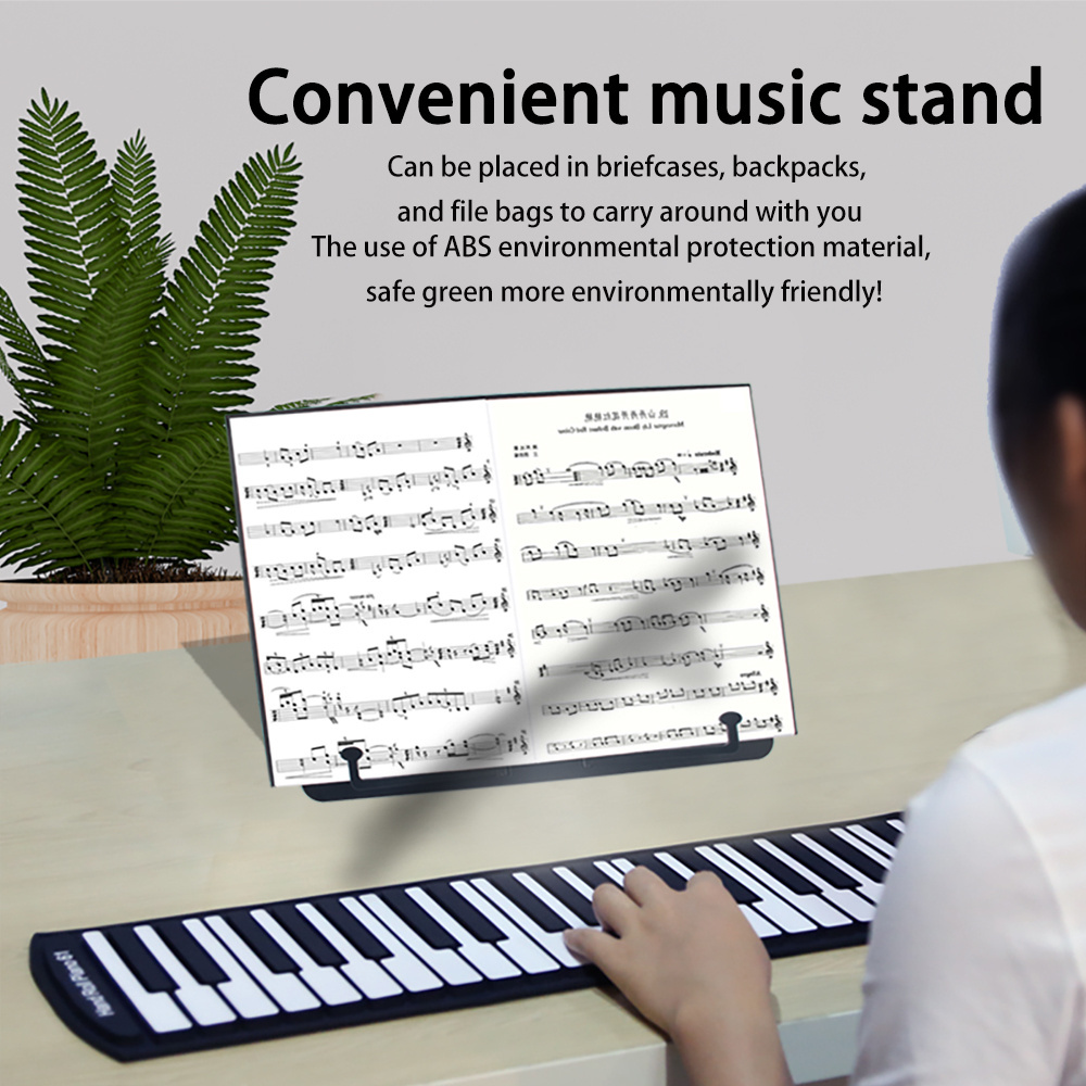 Factory Direct Desktop Music Stand Portable Reading Stand Lightweight Music Sheet Desk Stand