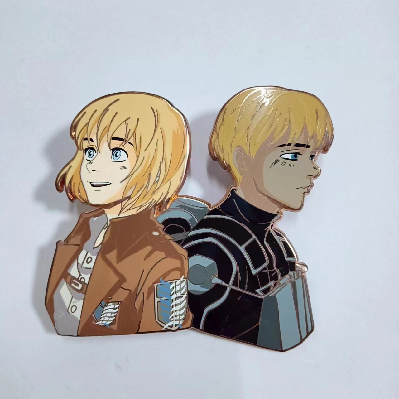 OEM Metal Pin Badge Manufacture Custom Cartoon Logo Hard And Soft Label Pin Custom Anime Enamel Lapel Pins With Backing card