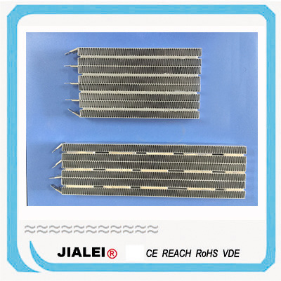 PTC Air Heater , PTC Ceramic Heating Finned Heater Resistors High Efficiency Insulation