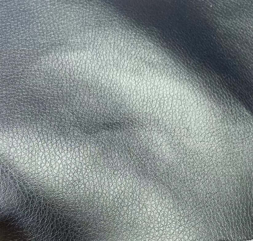 Soft Pu synthetic leather fabric for shoes lining with flocking backing Customized