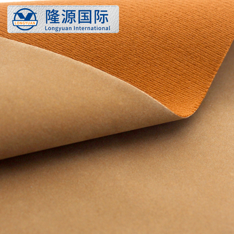 0.9mm flocking synthetic flocking leather wholesale customized for shoes