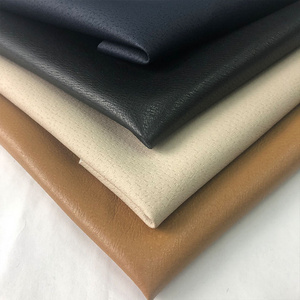 PU synthetic leather fabric with coated backing material for shoes lining customized