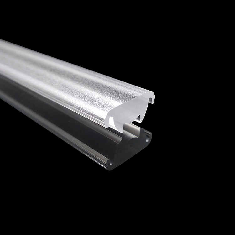 Extrusion Craft Blackboard Lighting Acrylic PMMA Linear Lens Lamp Covers & Shades For Classroom