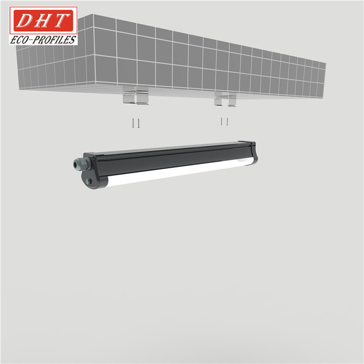 New Product Aluminium Doors Stand Select Phase Round Tri-Proof Light