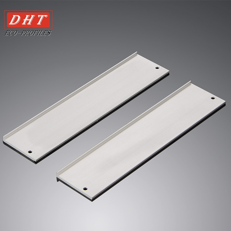 Customization U shape LED Aluminum Extrusion Recessed Led Lighting Profiles White PC Cover For Strip Lighting