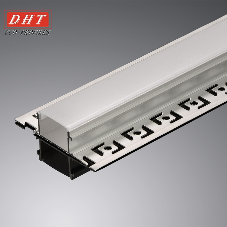 Custom Plastic Extruded Clear PC Diffuser Cover For Strip Light Lampshade With UV-resistant For Linear Light Aluminum Channel