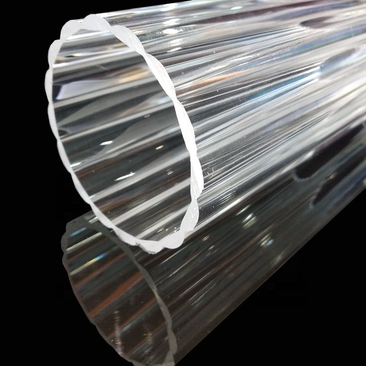 Large Diameter Plastic PMMA Tube Clear Extruded Plastic Tube