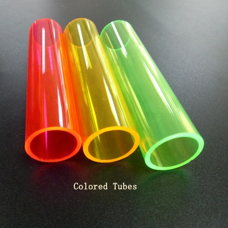 Customized Any Size Clear Plastic Acrylic Tube / PC Pipes/ PVC Pipe Made of Imported Raw Material