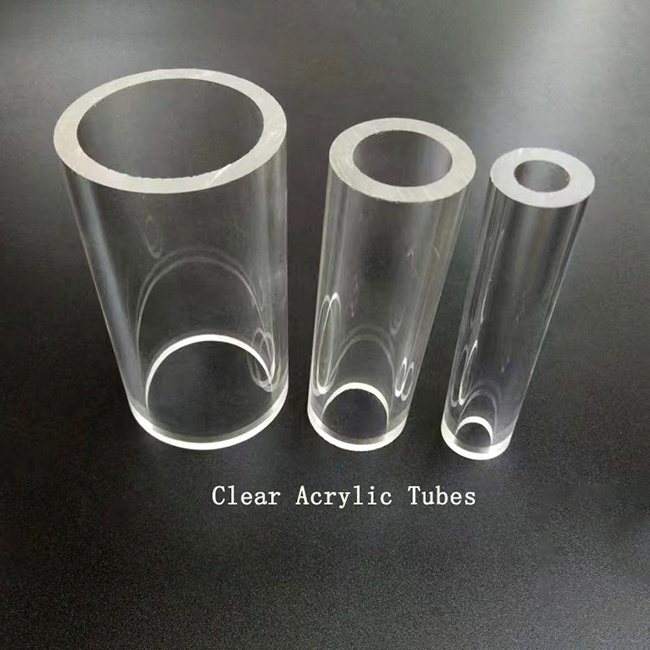 Customized Any Size Clear Plastic Acrylic Tube / PC Pipes/ PVC Pipe Made of Imported Raw Material