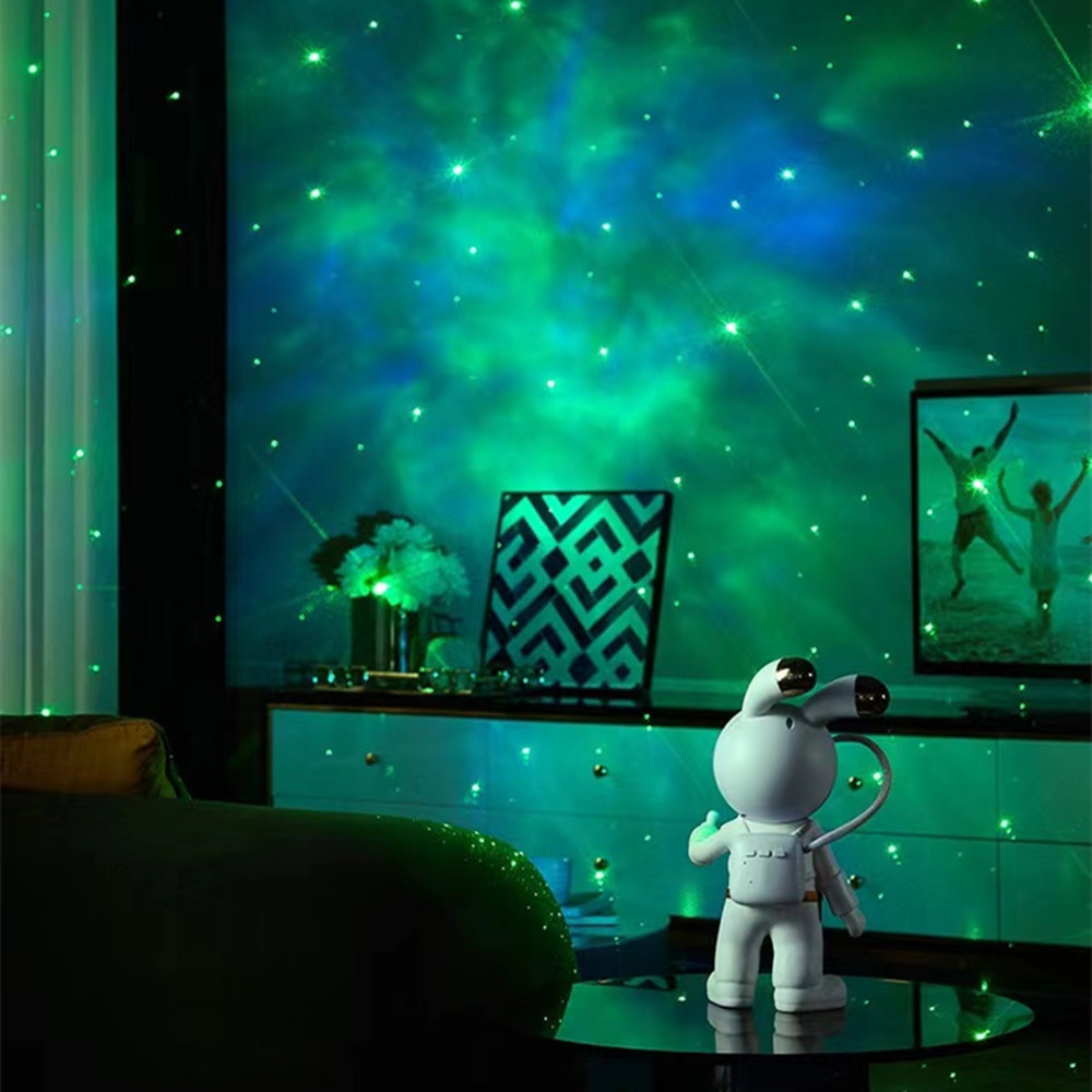 Starry Nebula Ceiling LED Lamp Star Projector Galaxy Night Light Rabbit Space Projector for Bedroom