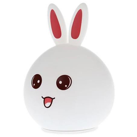 7 Color Changeable Silicone Cute Rabbit Mood Lamp Night Light with Touch Sensor Control for Led Silicone for Kids Eco-friendly