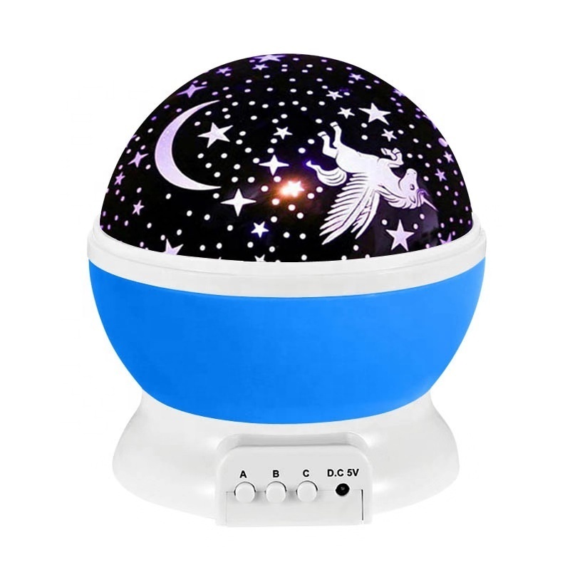 Creative sky Projection light Smart home LED night light can be rotated 360 Degrees night light projector