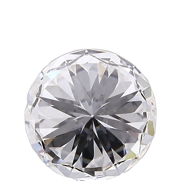 Moissanite Clarity 2.04 D VVS2  round brilliant ideaA cut lab diamond with IGI certificate