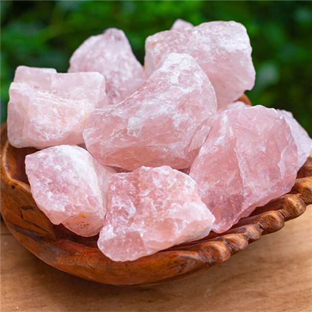 Wholesale bulk Natural crystal pink rose quartz rough healing stone raw rose quartz Mineral Specimen gemstone for home decor