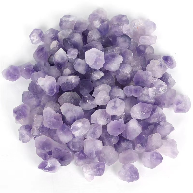 wholesale natural lavenders rough quartz stone healing mineral raw Increase energy crystal amethyst for fengshui