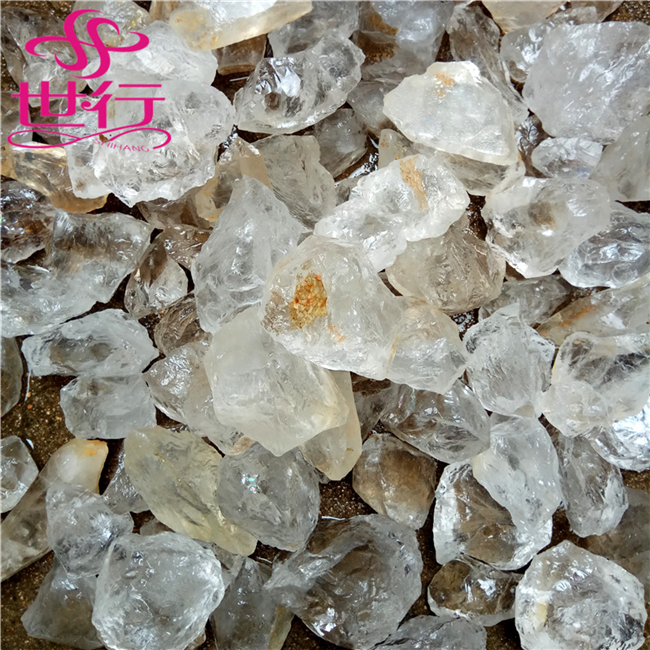 Wholesale cheap natural clear crystal rough gemstones bulk for gemstone making