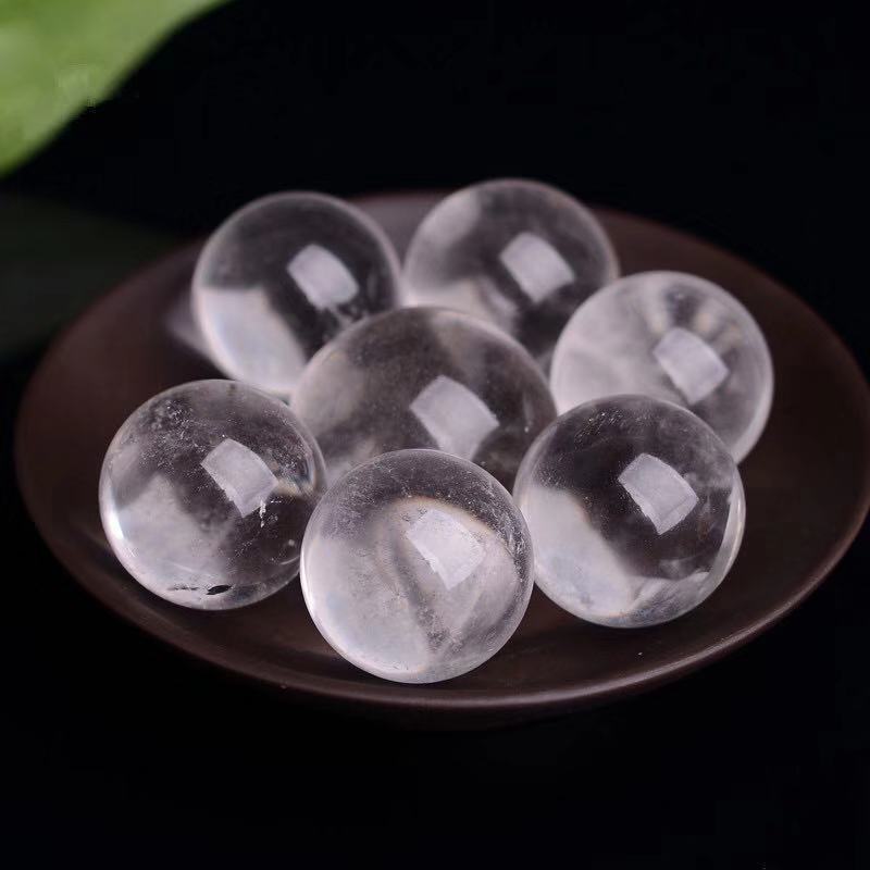 Wholesale Natural Quartz balls clear Crystal sphere healing cristal stone for  home decoration