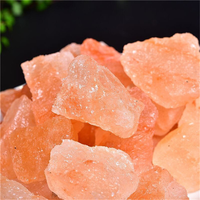 Bulk wholesale natural carved raw rocks orange Himalayan salt crystals rough stones for sale