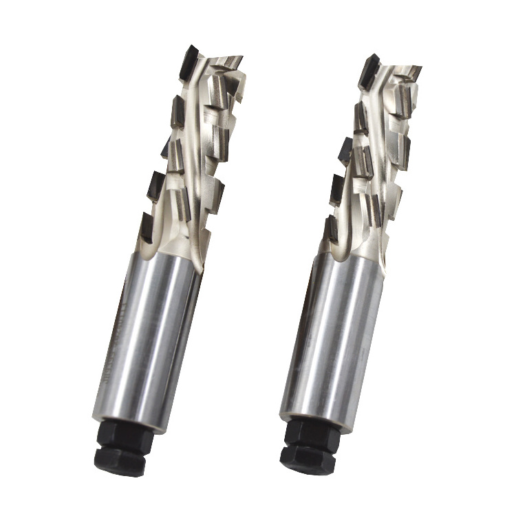 Dehuai Router Bit TCT Milling Cutter Woodworking Tool Customized 1+1 2+2 3+3 PCD Milling Cutter Manufacturer