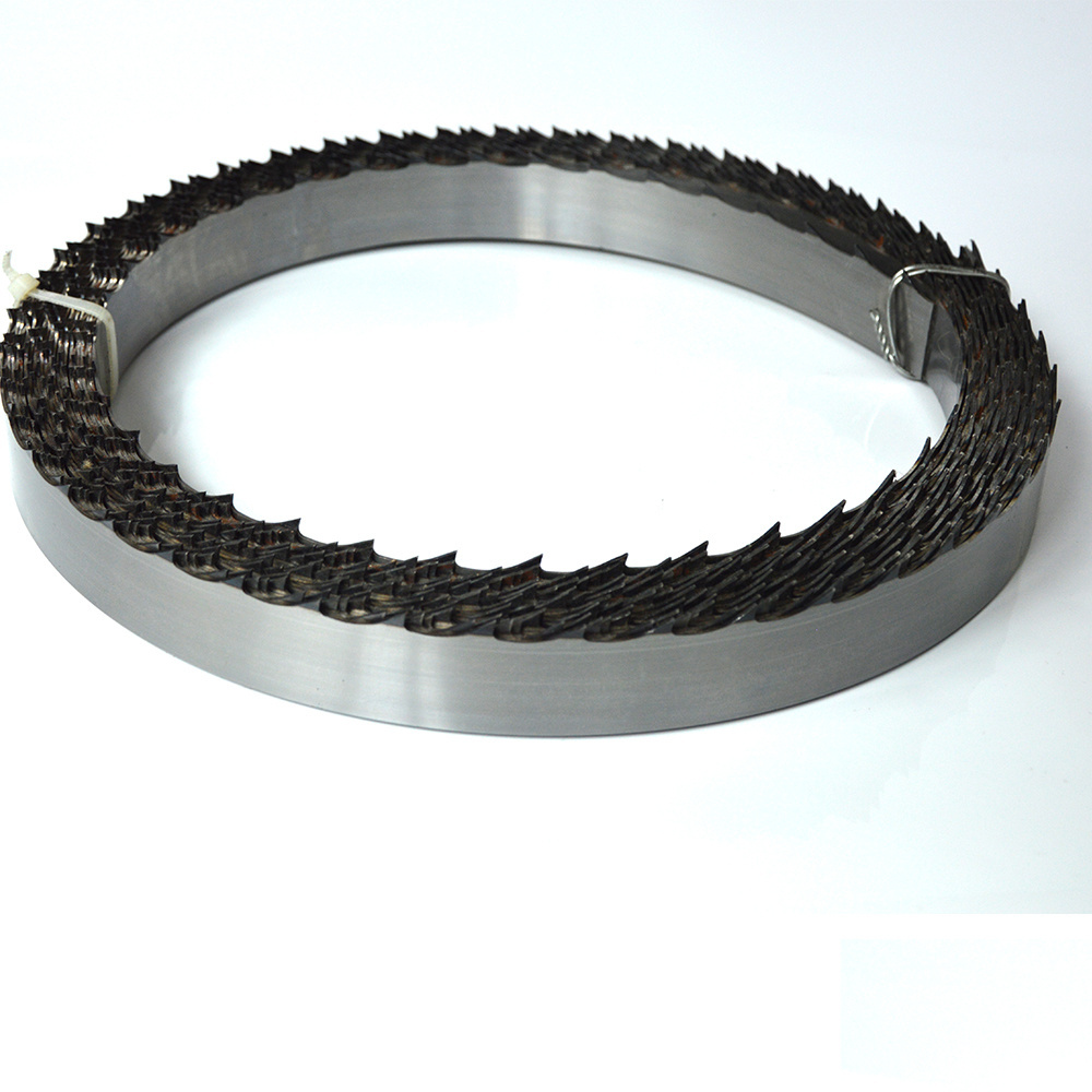 Wood Cutting Sawmill Factory High Quality Tempered Bandsaw Coil Hardened Teeth Band Saw Blade for Timber