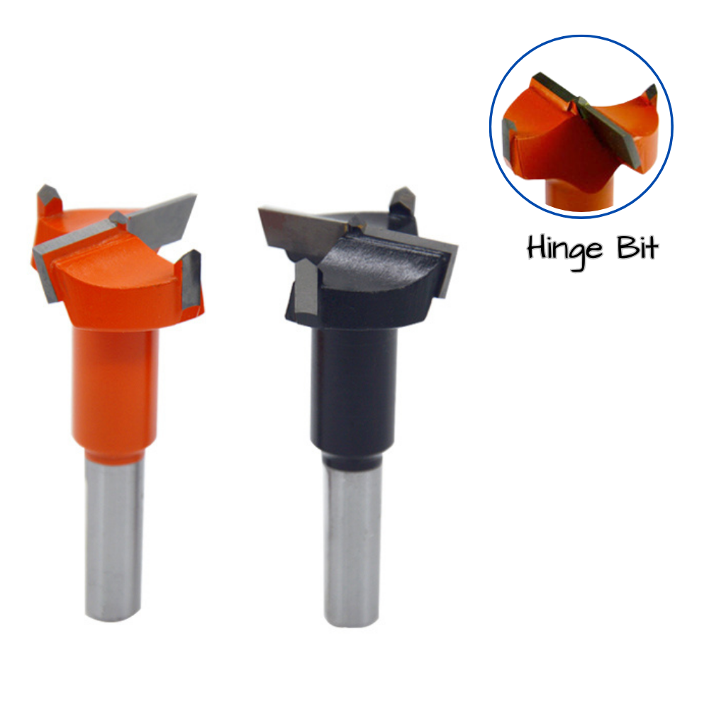 Solid Carbide Wood Work Machine TCT Router Bits Hinge Boring Countersink Brazed Tipped Woodworking Drill Bit