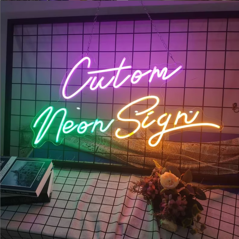 New Arrival Sign Factory Custom Design Led Sign Home Neon Signs Shop Name Board Designs decoration pieces