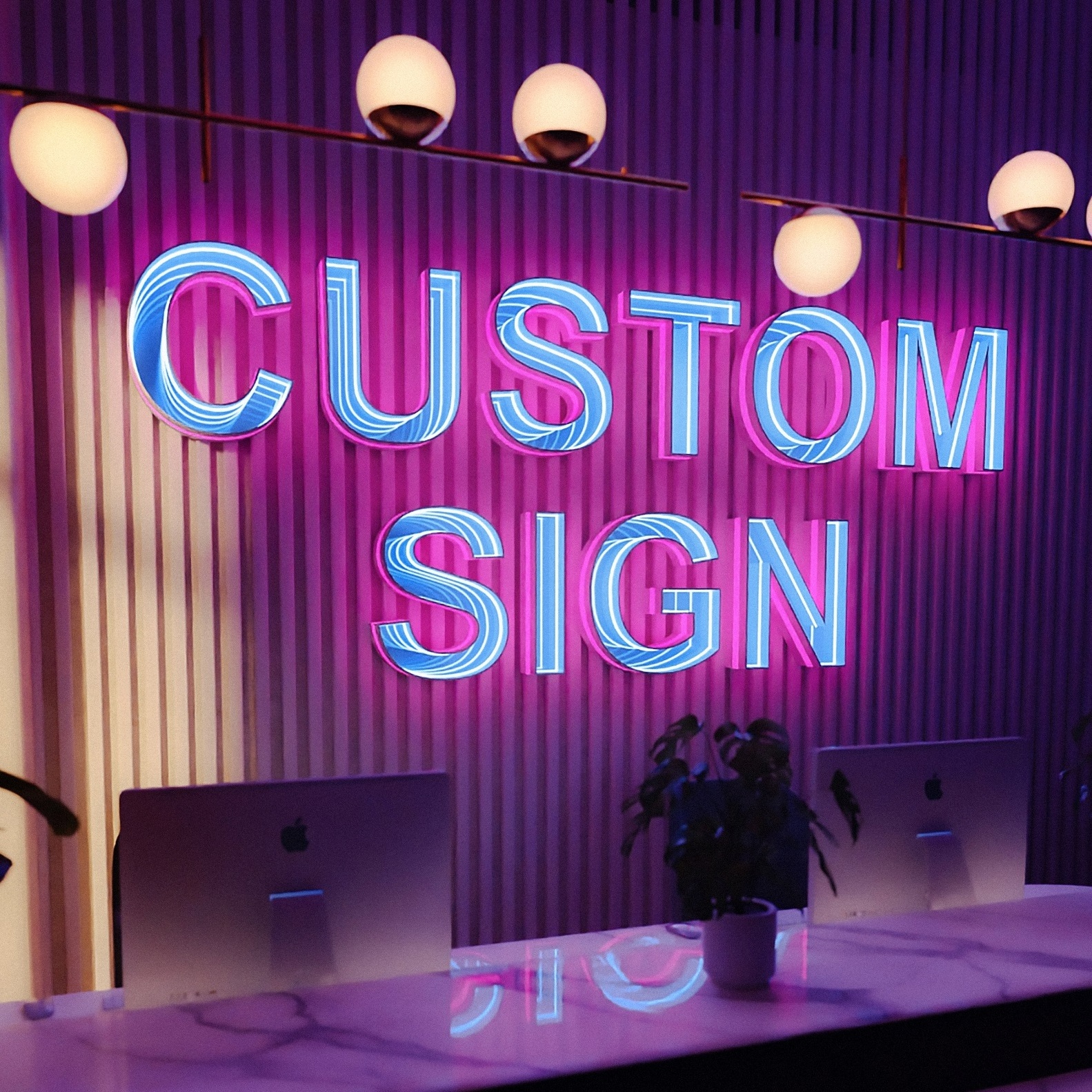 New Design Custom Logo  RGB Led 3D Magic Infinity Multi-layer Mirror Neon Sign  3d Infinite Mirror letters Sign Wall Decoration