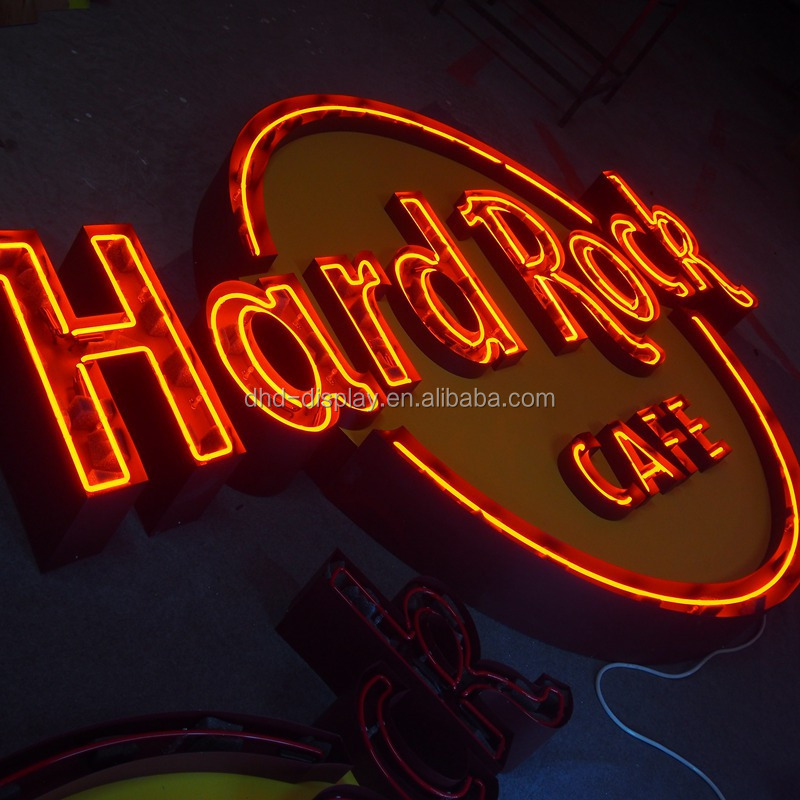 Hot sale channel letter sign decorative flex led neon signs for outdoor advertising door sign