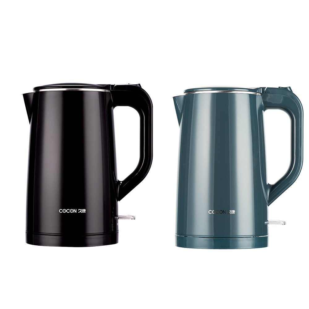 2023 Popular Double Wall 1.7L Kettle Electric Pot Water Boiler