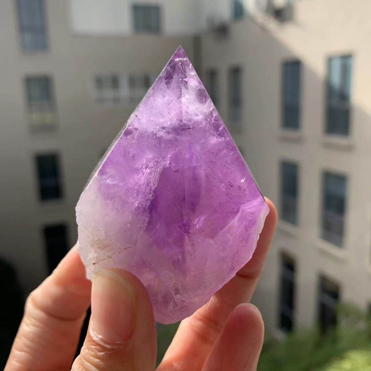 Wholesale High Quality Nature Crystal Rough Amethyst Points Stones And Crystals For Decoration