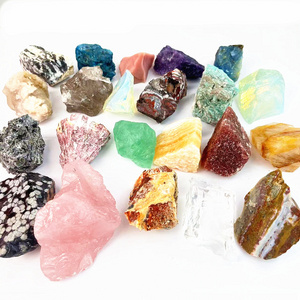 Bulk Wholesale Beautiful Rough Crystal Healing Stone Natural Rose Quartz Raw Stone Mix Crystal Raw Stone