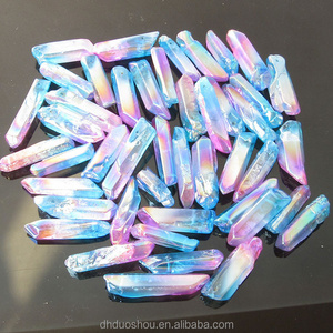 Wholesale Angel Aqua Aura Quartz Crystal Point Wholesale Angel Aura Crystal Point