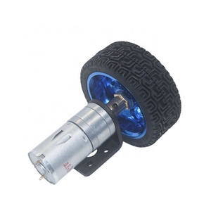 Balance car Intelligent car DC Gear Motor 65mm Wheel with Holder and  Coupling DH-25GA370