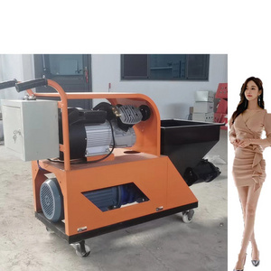 CE Dry Type Used Gunite Machines Diesel Driven Mortar Spraying Machine for Sale Grout Pumps