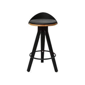 Modern Black Low Back Cheap Used Restaurant Modern Bar Stools For Sale