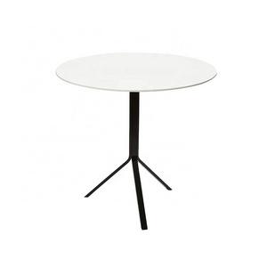 DHF High Quality Space Saving Round Rotating Stainless Steel Dining Table Base