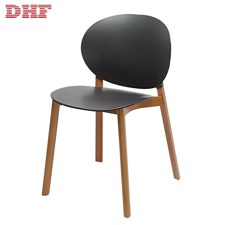 Original Design Simple Elegant Stackable Save Space Modern Restaurant Dining Chair