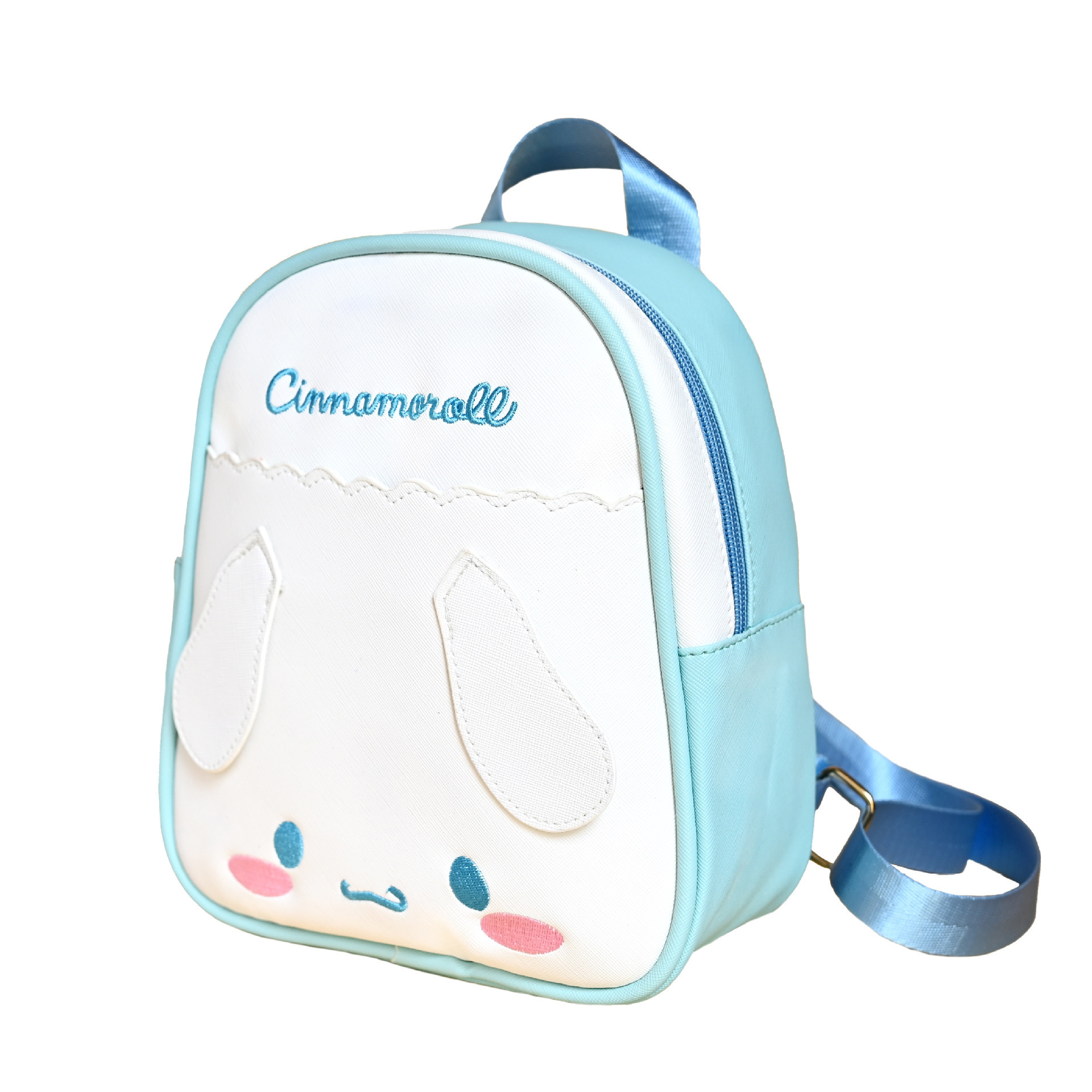 DHF New Arrival Sanrioed Kuromi Pu Backpack Fashion Schoolbag Large Capacity Book Bag Backpack Sanrioed Series Stationery